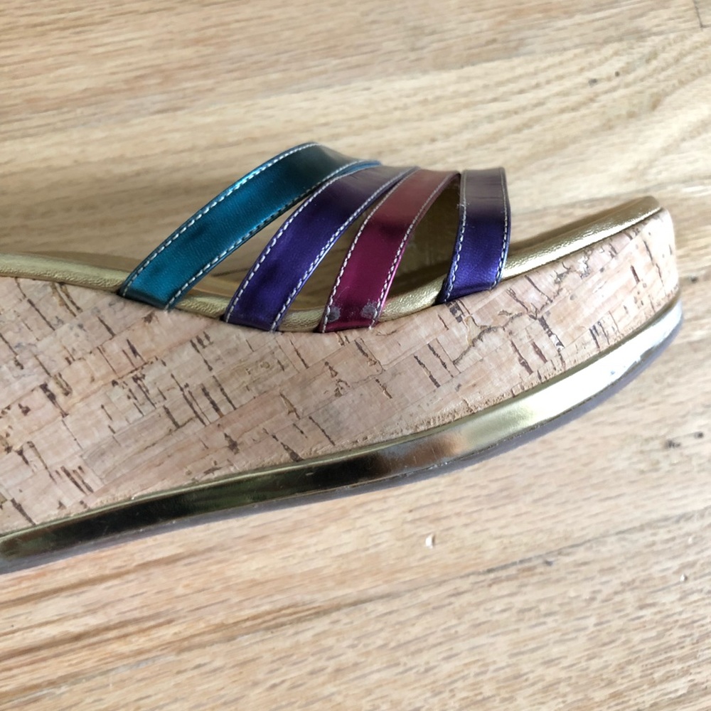 Prada Multicolored Wedges - image 8